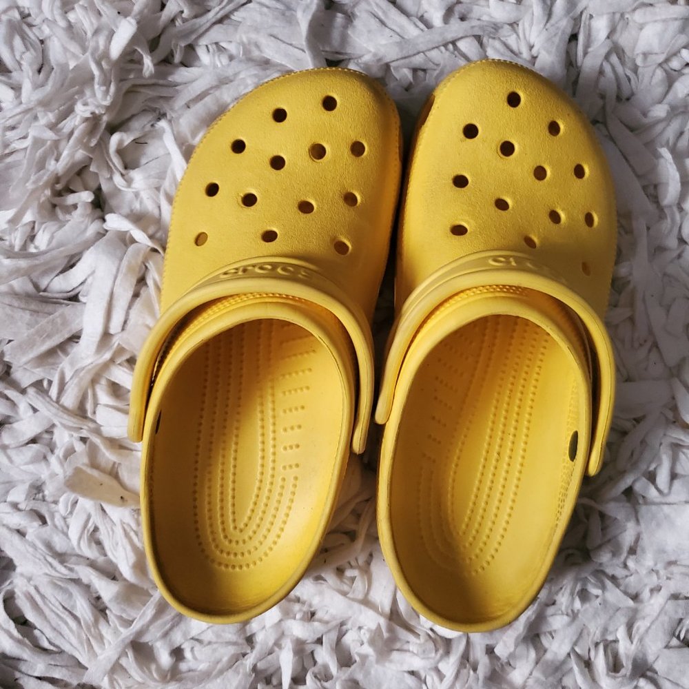 Yellow Crocs - image 4